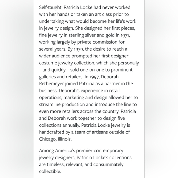 Patricia Locke Earrings - Picture 9 of 9